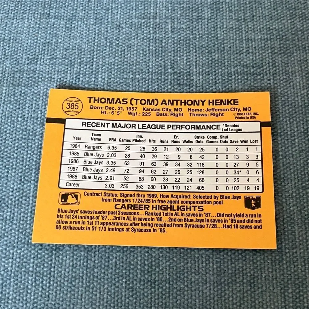 Donruss see pictures